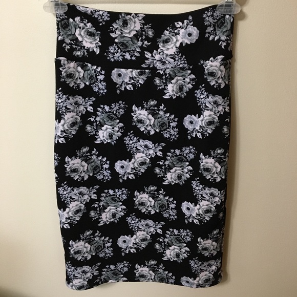 Lularoe floral cassie skirt - Picture 1 of 2